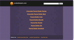 Desktop Screenshot of pnutbutterjams.com